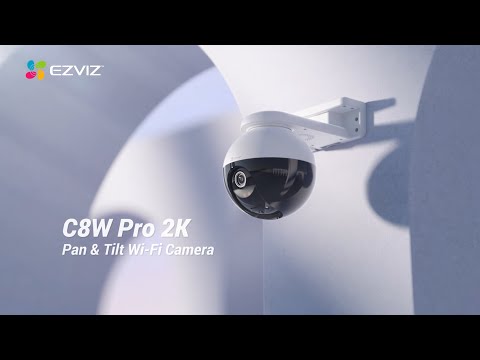 EZVIZ C8W Pro 2K - 360° protection with built-in smarts