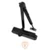 Cierrapuertas DORCAS DC2 En 2-4, Plata, Para Puertas De 25 A 85 Kg Y 85 A 110 Cm De Ancho
