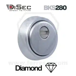 Escudo DISEC DIAMOND anti radial. Níquel