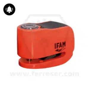 Antirrobo IFAM Storm mini rojo
