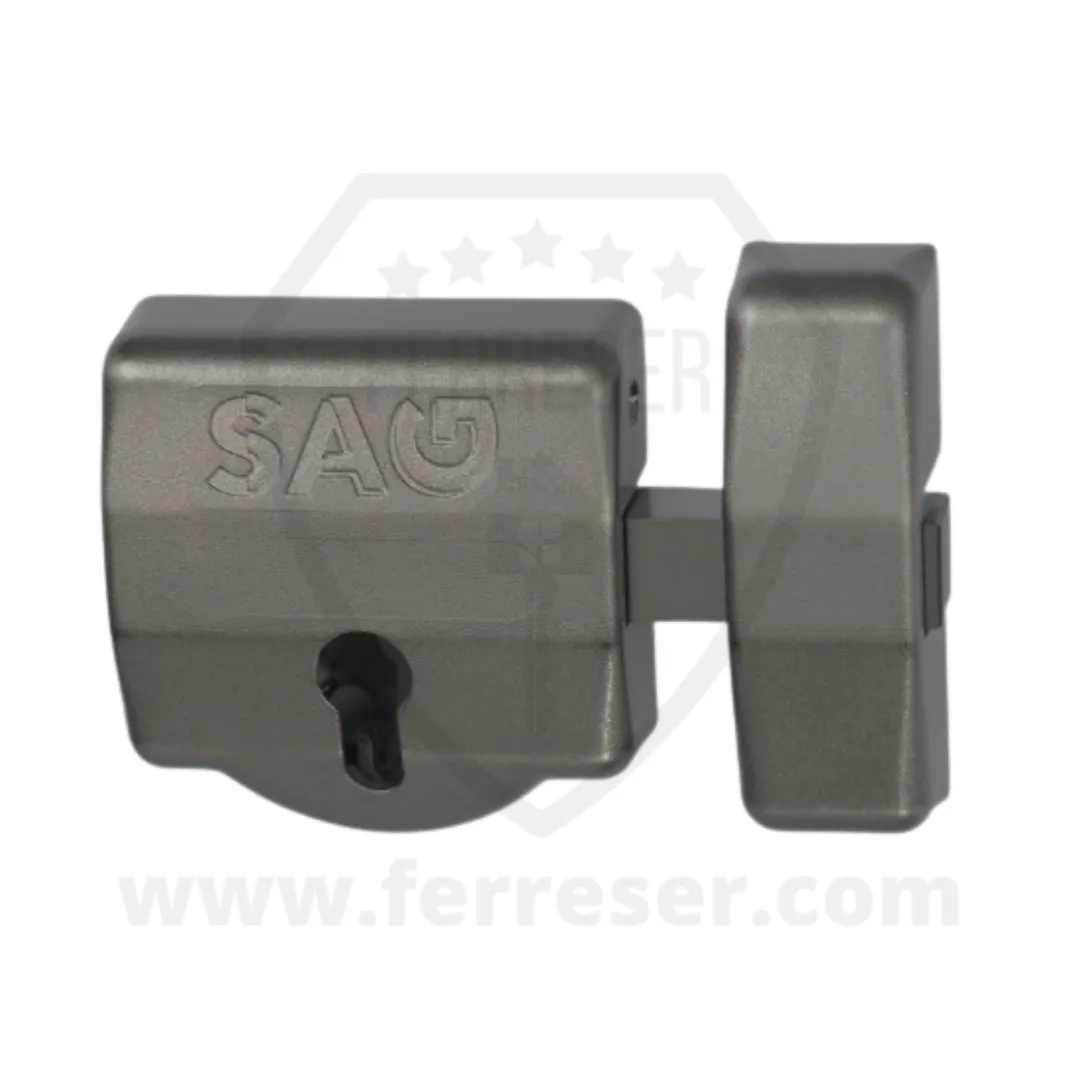 Cerrojo SAG EP30 color cromado.