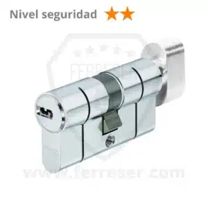 Bombín con Pomo KD6PS. Vista lado llave.